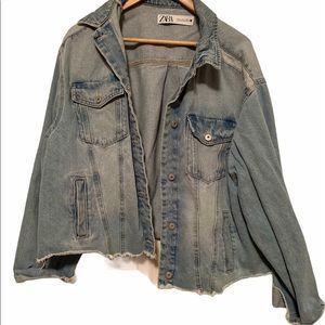 Zara jean jacket
